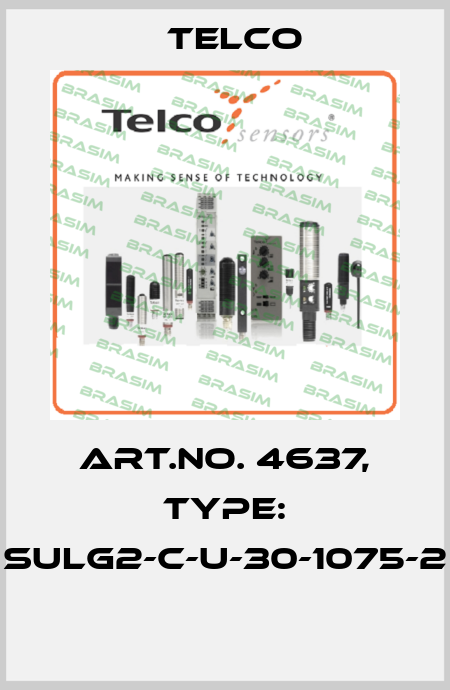 Art.No. 4637, Type: SULG2-C-U-30-1075-2  Telco
