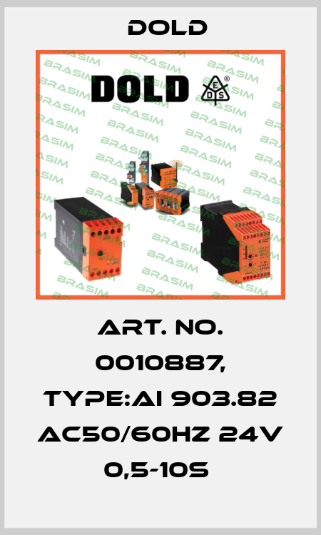 Art. No. 0010887, Type:AI 903.82 AC50/60HZ 24V 0,5-10S  Dold