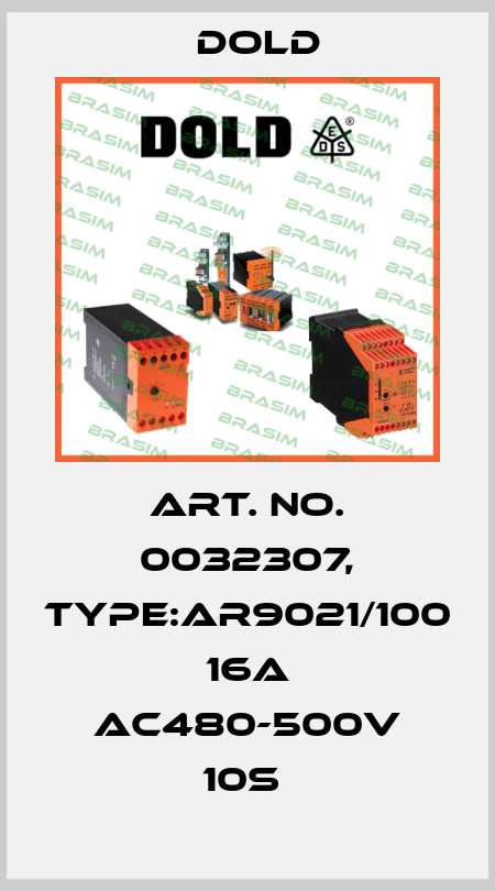 Art. No. 0032307, Type:AR9021/100 16A AC480-500V 10S  Dold