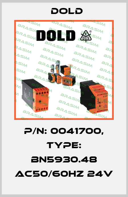 p/n: 0041700, Type: BN5930.48 AC50/60HZ 24V Dold