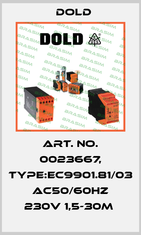 Art. No. 0023667, Type:EC9901.81/03 AC50/60HZ 230V 1,5-30M  Dold