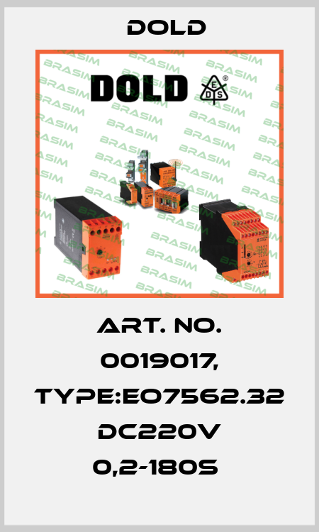 Art. No. 0019017, Type:EO7562.32 DC220V 0,2-180S  Dold