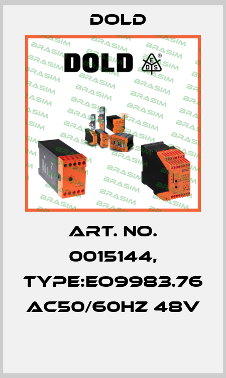 Art. No. 0015144, Type:EO9983.76 AC50/60HZ 48V  Dold