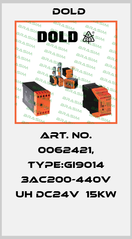 Art. No. 0062421, Type:GI9014 3AC200-440V UH DC24V  15KW  Dold