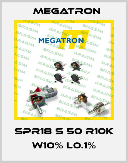 SPR18 S 50 R10K W10% L0.1% Megatron