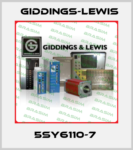 5SY6110-7  Giddings-Lewis