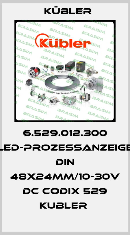 6.529.012.300 LED-PROZESSANZEIGE DIN 48X24MM/10-30V DC CODIX 529 KUBLER  Kübler