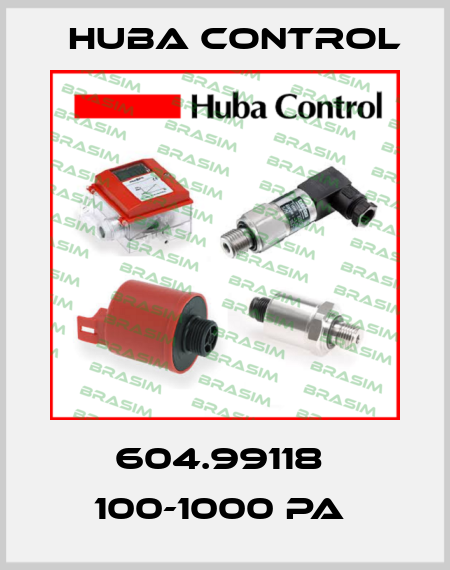 604.99118  100-1000 PA  Huba Control