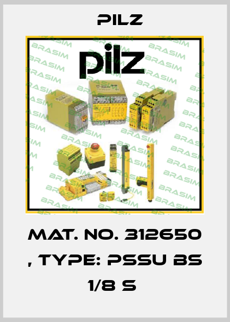 Mat. No. 312650 , Type: PSSu BS 1/8 S  Pilz