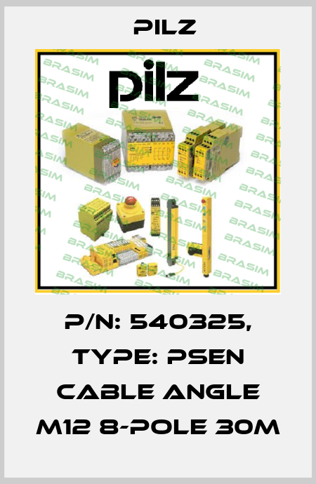 p/n: 540325, Type: PSEN cable angle M12 8-pole 30m Pilz