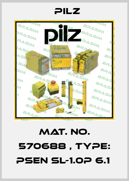 Mat. No. 570688 , Type: PSEN sl-1.0p 6.1  Pilz