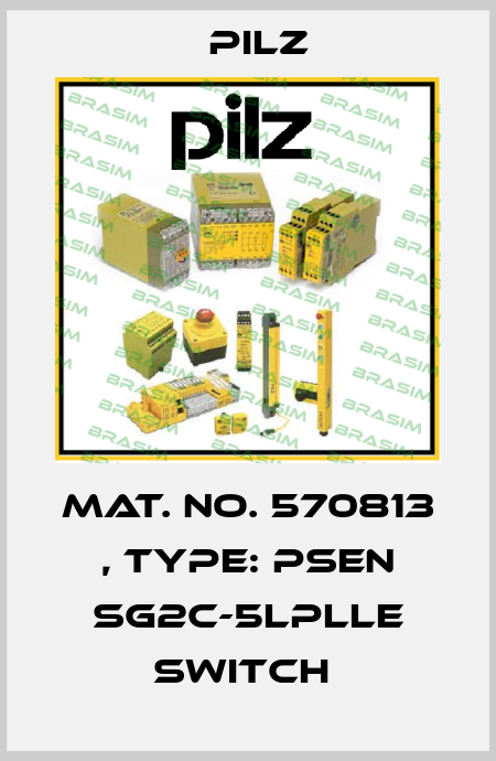 Mat. No. 570813 , Type: PSEN sg2c-5LPLLE switch  Pilz