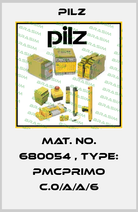 Mat. No. 680054 , Type: PMCprimo C.0/A/A/6 Pilz