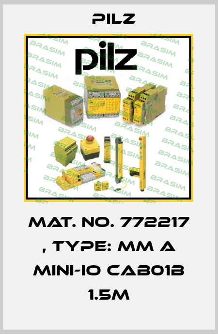 Mat. No. 772217 , Type: MM A MINI-IO CAB01B 1.5m Pilz