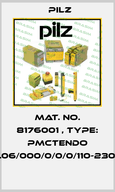 Mat. No. 8176001 , Type: PMCtendo DD5.06/000/0/0/0/110-230VAC  Pilz