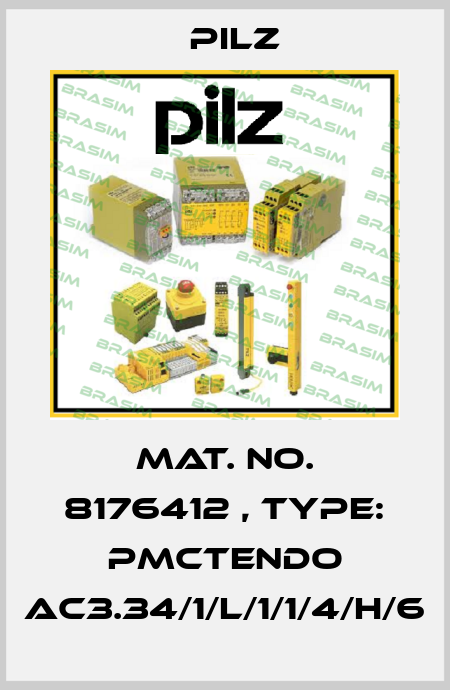 Mat. No. 8176412 , Type: PMCtendo AC3.34/1/L/1/1/4/H/6 Pilz