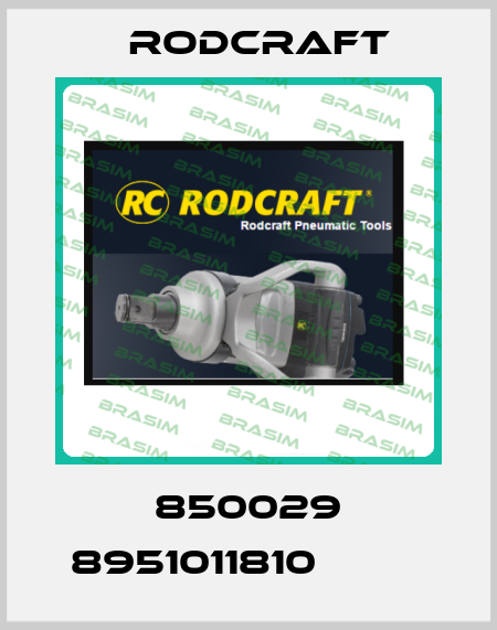850029 8951011810          Rodcraft