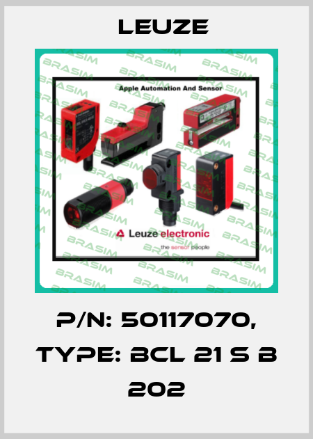 p/n: 50117070, Type: BCL 21 S B 202 Leuze