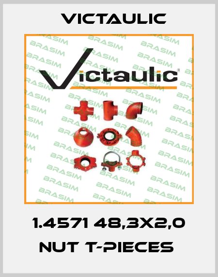 1.4571 48,3X2,0 NUT T-PIECES  Victaulic