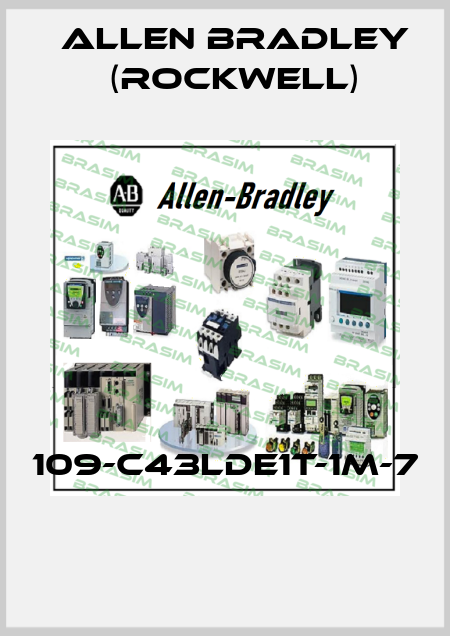 109-C43LDE1T-1M-7  Allen Bradley (Rockwell)