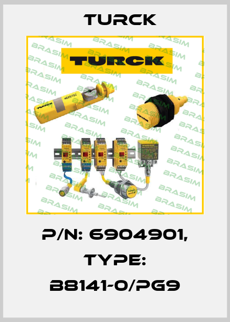 p/n: 6904901, Type: B8141-0/PG9 Turck