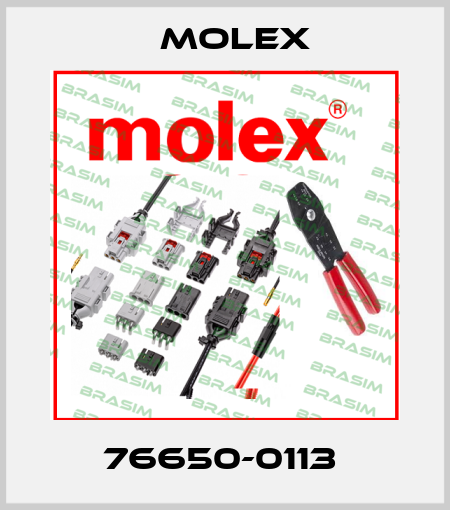 76650-0113  Molex