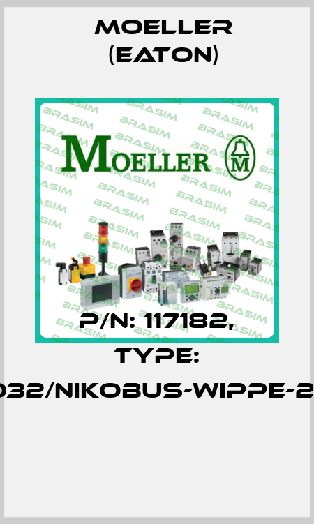 P/N: 117182, Type: 101-00032/NIKOBUS-WIPPE-2X1/2-IR  Moeller (Eaton)