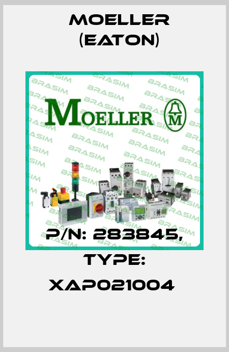 P/N: 283845, Type: XAP021004  Moeller (Eaton)