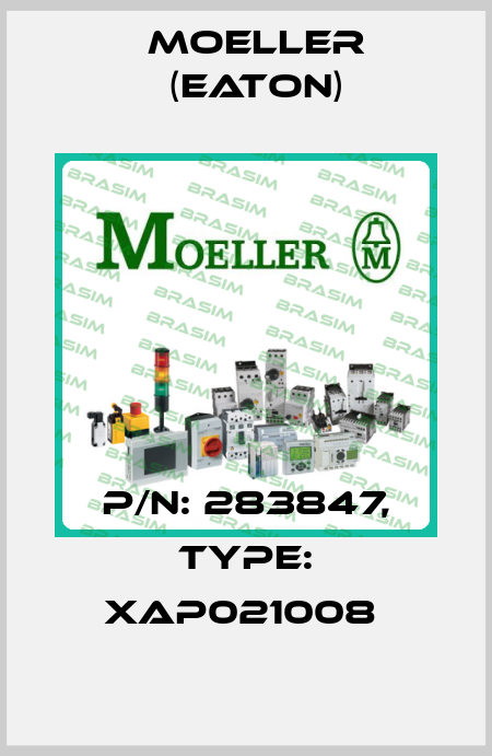 P/N: 283847, Type: XAP021008  Moeller (Eaton)