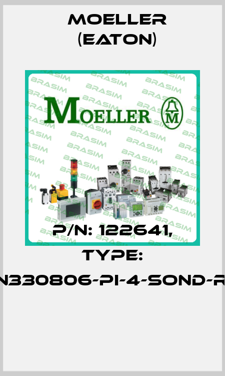 P/N: 122641, Type: XMN330806-PI-4-SOND-RAL*  Moeller (Eaton)