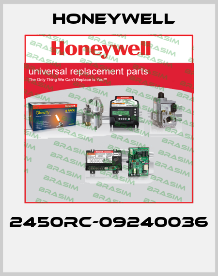 2450RC-09240036  Honeywell