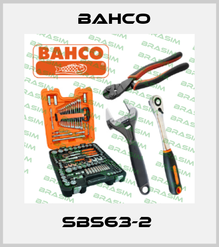 SBS63-2  Bahco