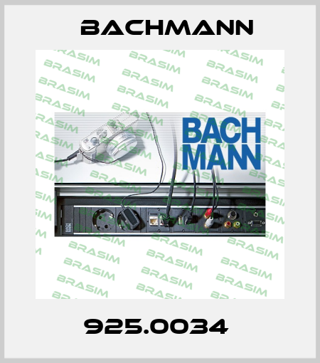 925.0034  Bachmann