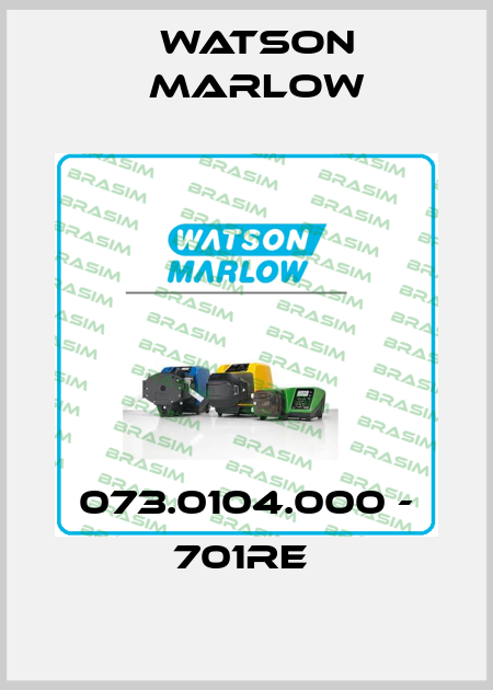 073.0104.000 - 701RE  Watson Marlow
