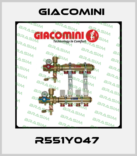 R551Y047  Giacomini