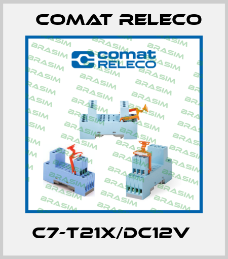 C7-T21X/DC12V  Comat Releco