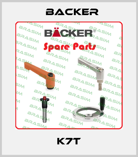K7T Backer