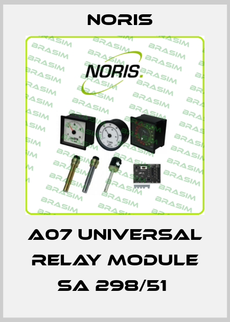 A07 UNIVERSAL RELAY MODULE SA 298/51  Noris