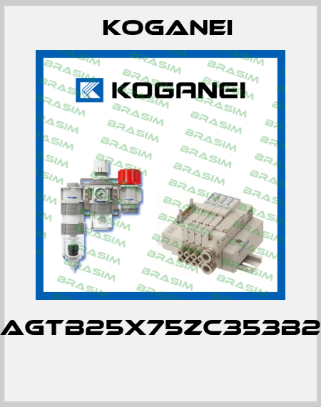 AGTB25X75ZC353B2  Koganei