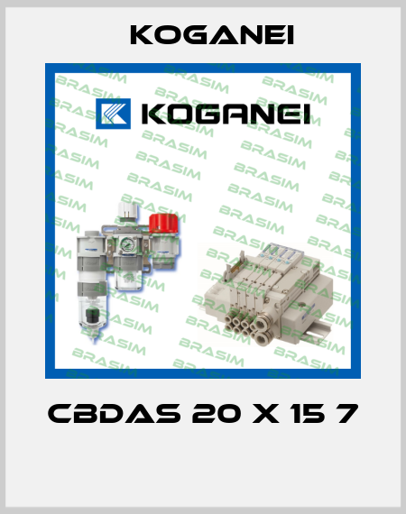 CBDAS 20 X 15 7  Koganei