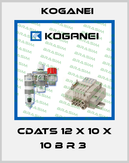 CDATS 12 X 10 X 10 B R 3  Koganei