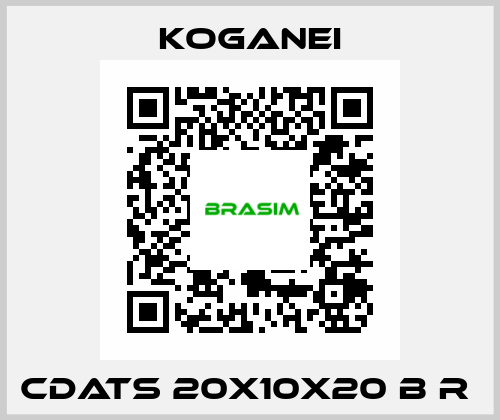 CDATS 20X10X20 B R  Koganei
