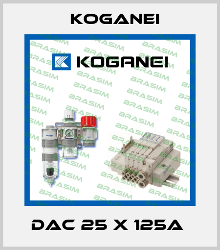 DAC 25 X 125A  Koganei