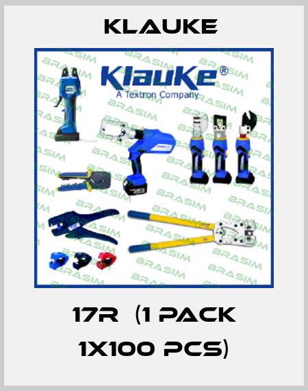 17R  (1 pack 1x100 pcs) Klauke