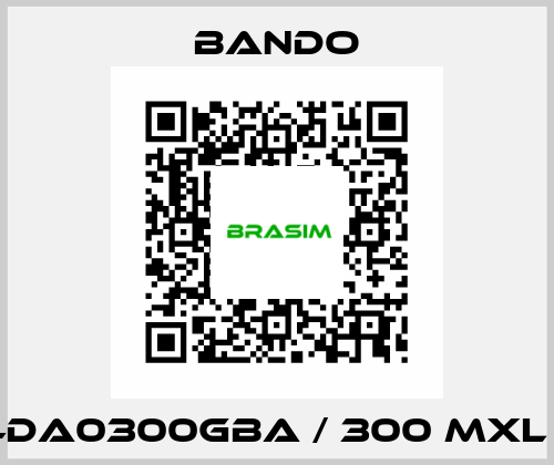 A9,4DA0300GBA / 300 MXL 037  Bando