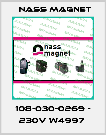 108-030-0269 - 230V W4997  Nass Magnet