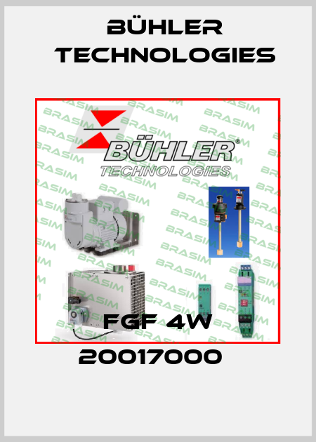 FGF 4W 20017000   Bühler Technologies