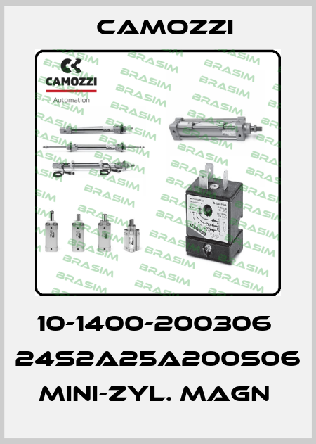 10-1400-200306  24S2A25A200S06  MINI-ZYL. MAGN  Camozzi