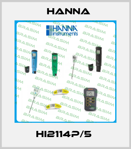 HI2114P/5  Hanna