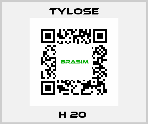 H 20  Tylose